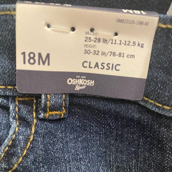 OSHKOSH Classic baby boy jeans - Picture 6 of 8